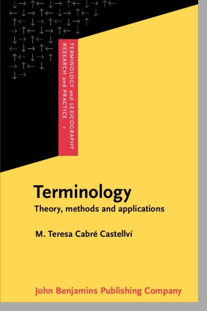 Terminology : Theory, methods and applications, Paperback / softback Book