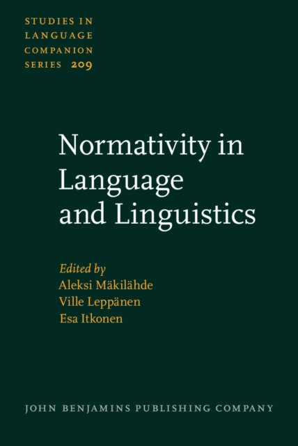 Normativity in Language and Linguistics, EPUB eBook