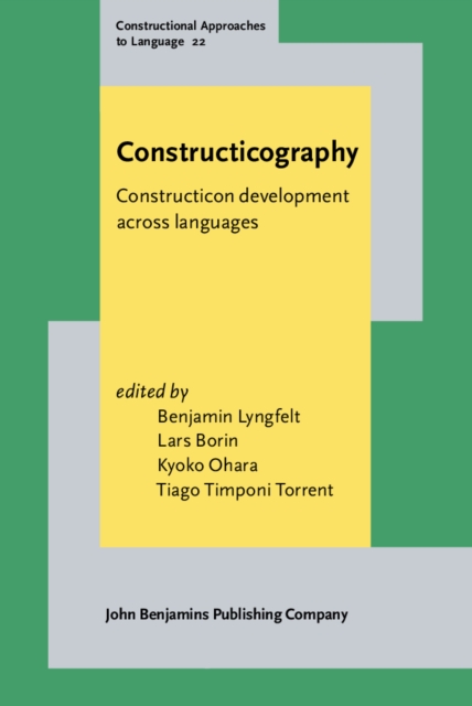Constructicography : Constructicon development across languages, EPUB eBook