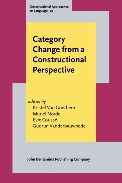 Category Change from a Constructional Perspective, EPUB eBook