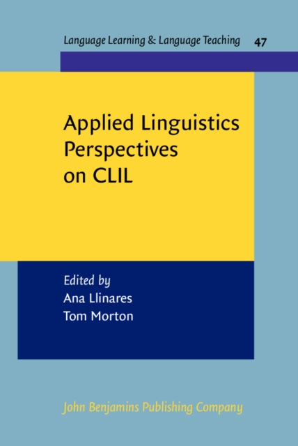 Applied Linguistics Perspectives on CLIL, EPUB eBook
