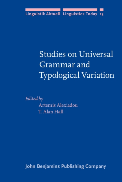 Studies on Universal Grammar and Typological Variation, PDF eBook