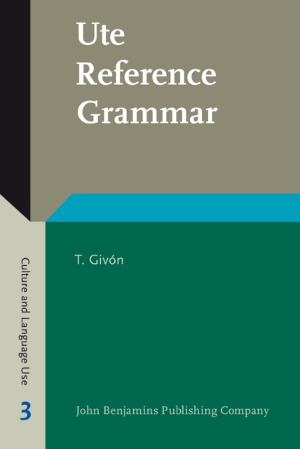 Ute Reference Grammar, PDF eBook