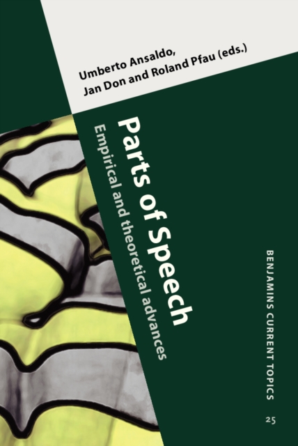 Parts of Speech : Empirical and theoretical advances, PDF eBook