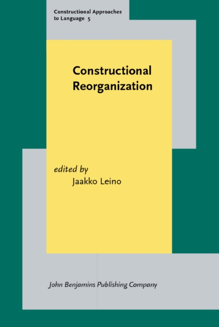Constructional Reorganization, PDF eBook
