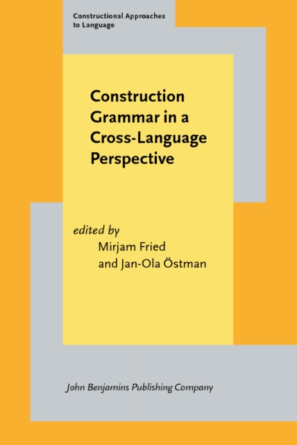 Construction Grammar in a Cross-Language Perspective, PDF eBook