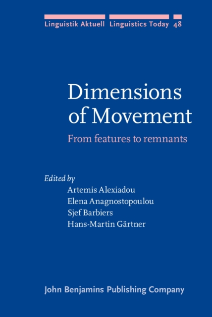 Dimensions of Movement : From features to remnants, PDF eBook