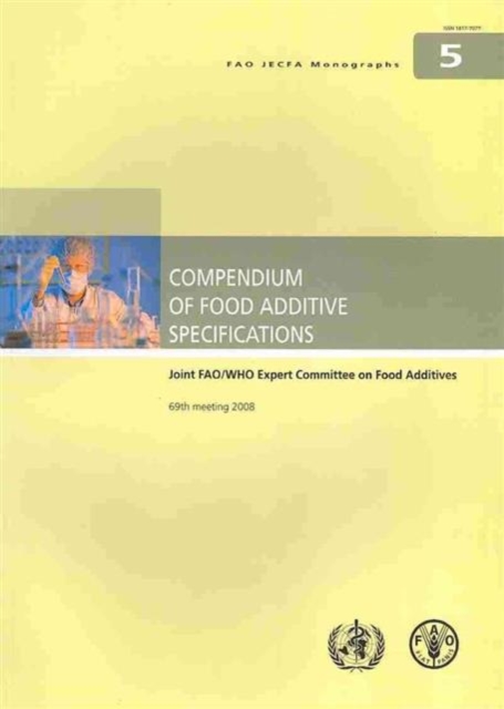 Compendium of food additive specifications, Paperback / softback Book