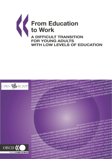 From Education to Work A Difficult Transition for Young Adults with Low Levels of Education, PDF eBook