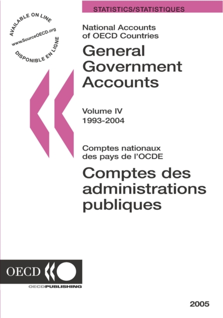 National Accounts of OECD Countries 2005, Volume IV, General Government Accounts, PDF eBook