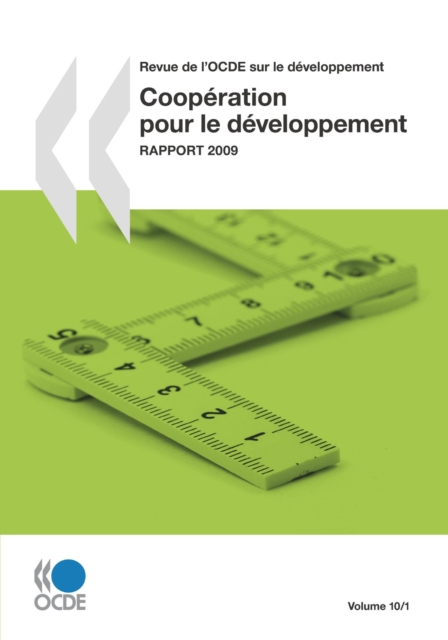 Cooperation pour le developpement : Rapport 2009, PDF eBook