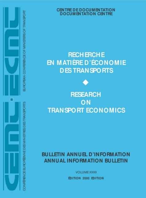 Research on Transport Economics 2000, PDF eBook