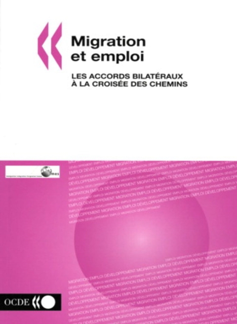 Migration et emploi Les accords bilateraux a la croisee des chemins, PDF eBook