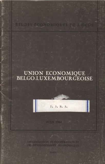 Etudes economiques de l'OCDE : Belgique 1964, PDF eBook