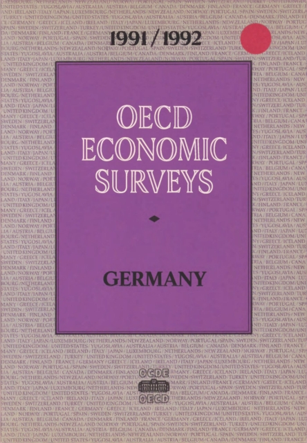 OECD Economic Surveys: Germany 1992, PDF eBook