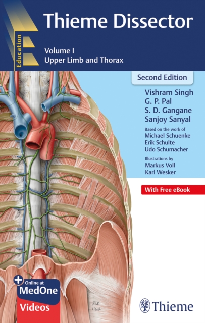 Thieme Dissector Volume 1 : Upper Limb and Thorax, Multiple-component retail product, part(s) enclose Book