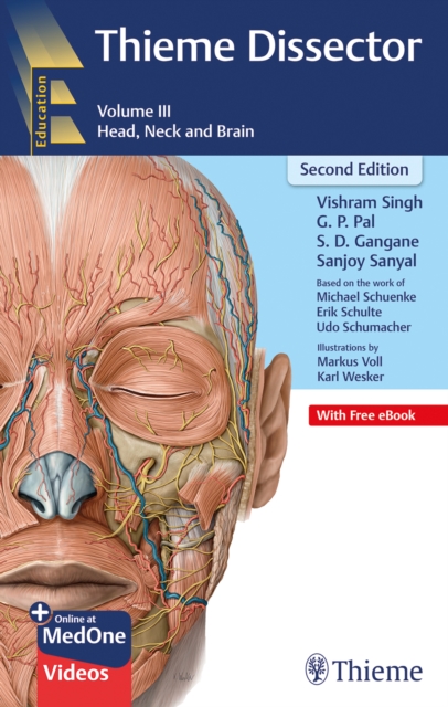 Thieme Dissector Volume 3 : Head, Neck and Brain, Multiple-component retail product, part(s) enclose Book