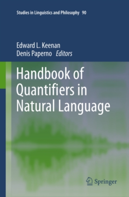 Handbook of Quantifiers in Natural Language, PDF eBook