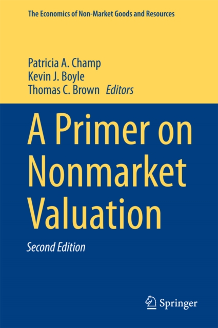 A Primer on Nonmarket Valuation, EPUB eBook