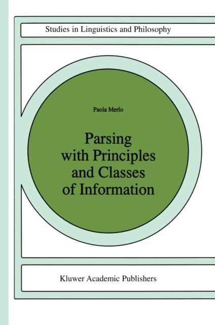 Parsing with Principles and Classes of Information, PDF eBook