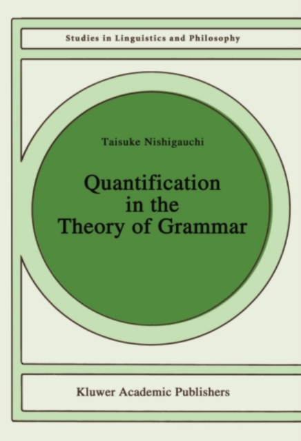 Quantification in the Theory of Grammar, PDF eBook