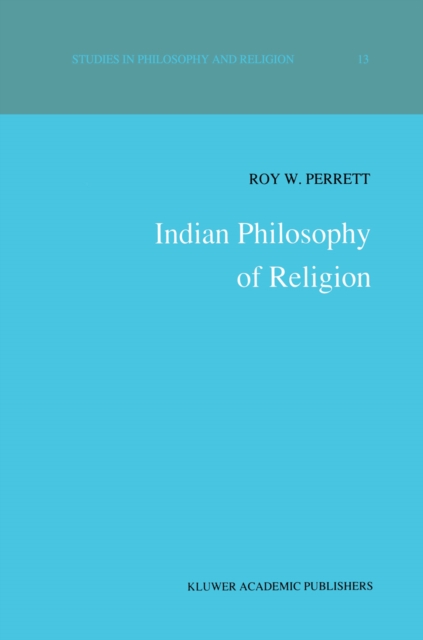 Indian Philosophy of Religion, PDF eBook
