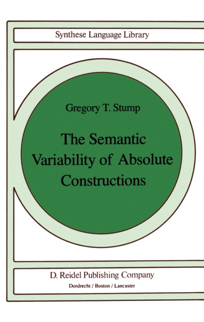 The Semantic Variability of Absolute Constructions, PDF eBook