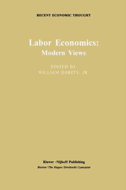 Labor Economics: Modern Views, PDF eBook