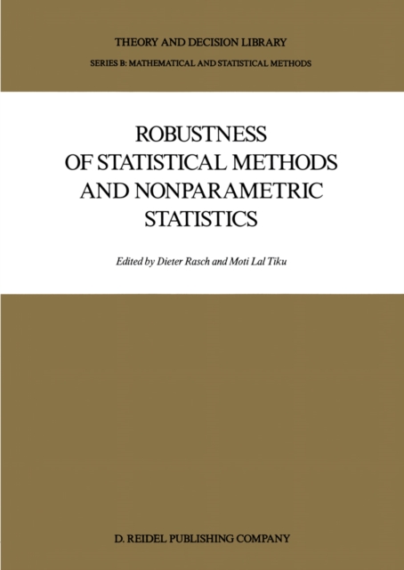 Robustness of Statistical Methods and Nonparametric Statistics, PDF eBook