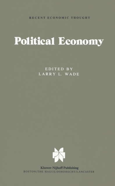 Political Economy : Recent Views, PDF eBook