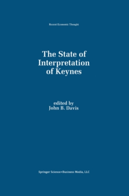 The State of Interpretation of Keynes, PDF eBook