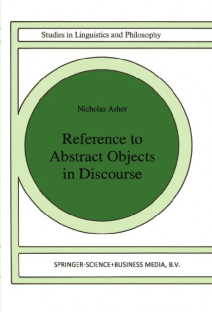 Reference to Abstract Objects in Discourse, PDF eBook