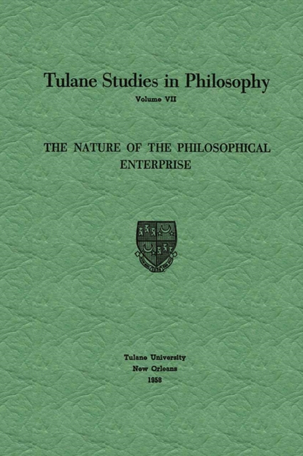 The Nature of the Philosophical Enterprise, PDF eBook