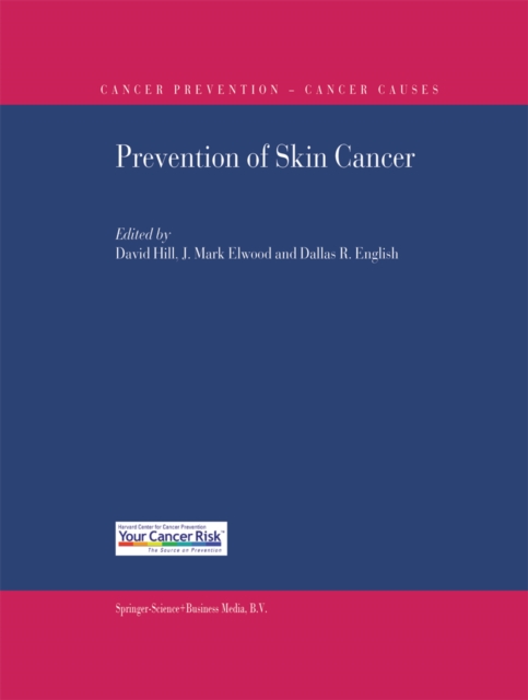 Prevention of Skin Cancer, PDF eBook