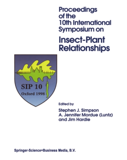 Proceedings of the 10th International Symposium on Insect-Plant Relationships, PDF eBook