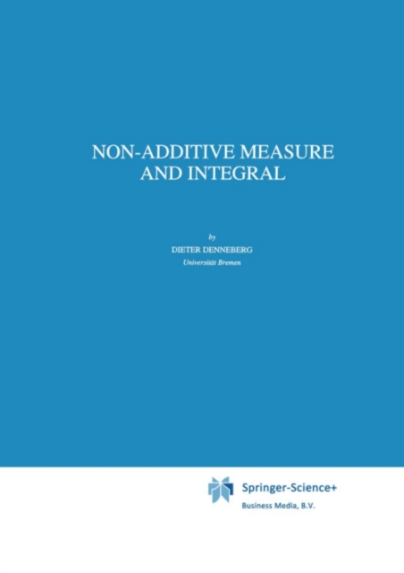 Non-Additive Measure and Integral, PDF eBook