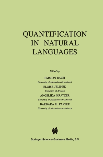 Quantification in Natural Languages, PDF eBook