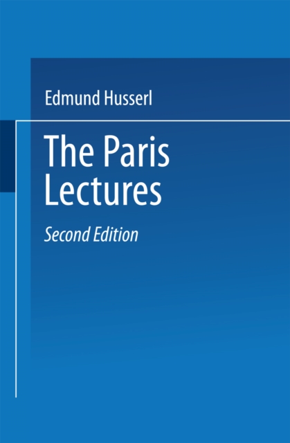 The Paris Lectures, PDF eBook