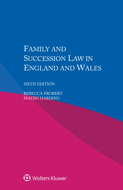 Family and Succession Law in England and Wales, EPUB eBook