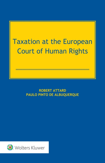 Taxation at the European Court of Human Rights, EPUB eBook