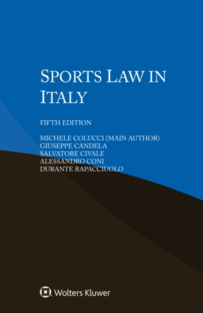 Sports Law in Italy, EPUB eBook
