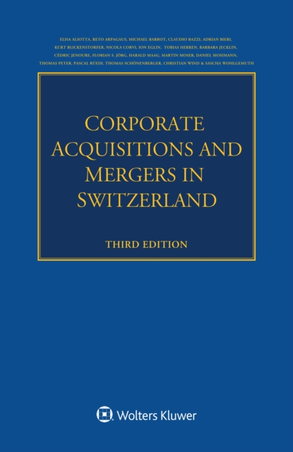Corporate Acquisitions and Mergers in Switzerland, PDF eBook