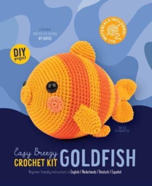 Easy Breezy Crochet Kit Goldfish, Other merchandise Book