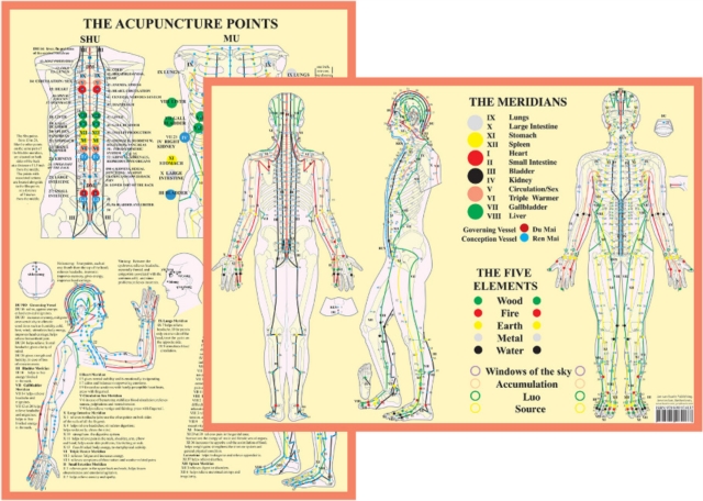 Meridians and 5 Elements, Poster Book