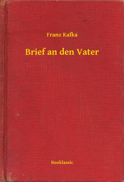 Brief an den Vater, EPUB eBook