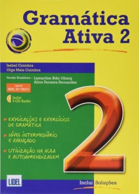 Gramatica Ativa 2 - Brazilian Portuguese course - with audio download : B1+/B2/C1, Mixed media product Book