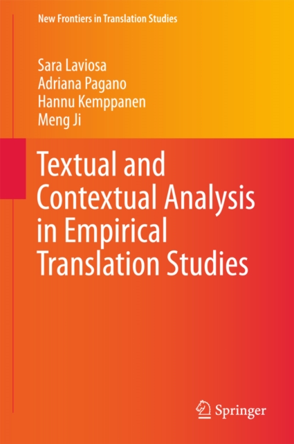Textual and Contextual Analysis in Empirical Translation Studies, EPUB eBook