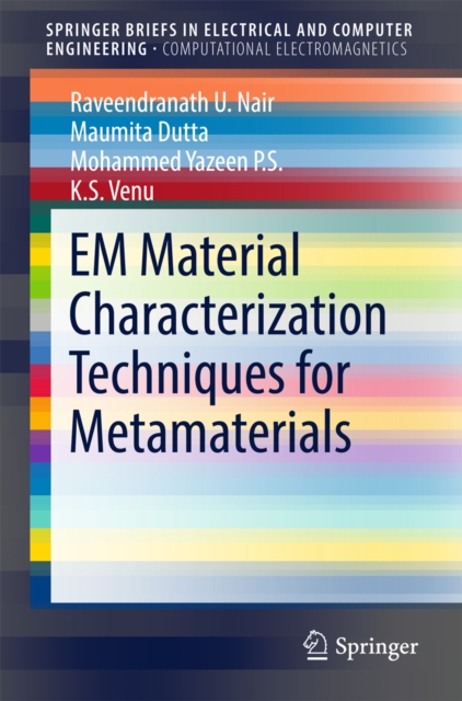 EM Material Characterization Techniques for Metamaterials, EPUB eBook