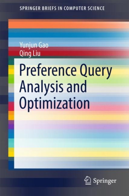 Preference Query Analysis and Optimization, EPUB eBook