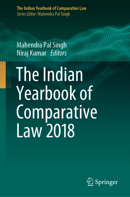 The Indian Yearbook of Comparative Law 2018, EPUB eBook